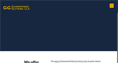 Desktop Screenshot of guaranteed-gutters.com